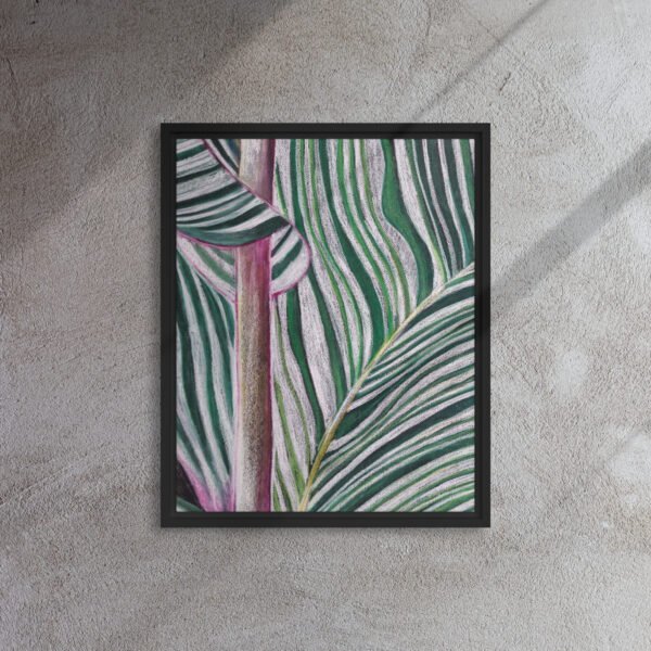 Colour, Lines and Nature TR-A | Framed canvas - Image 7
