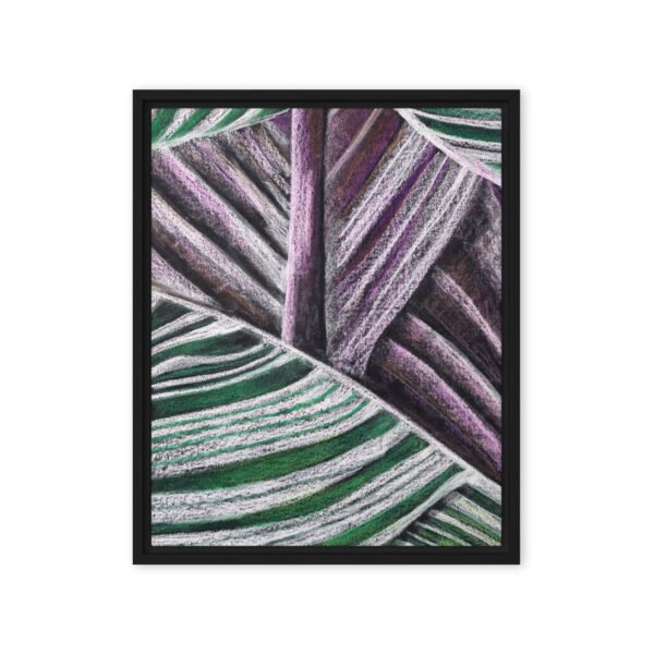 Colour, Lines and Nature TL-B | Framed canvas - Image 24