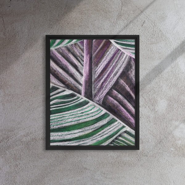 Colour, Lines and Nature TL-B | Framed canvas - Image 7