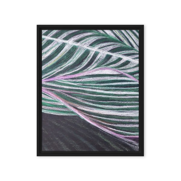 Colour, Lines and Nature BL-B | Framed canvas - Image 15