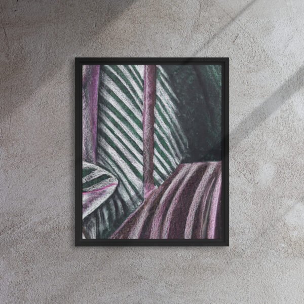 Colour, Lines and Nature BR-B | Framed canvas - Image 9