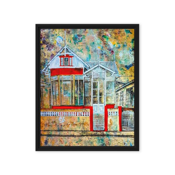 Woodford Street | Framed canvas - Image 5