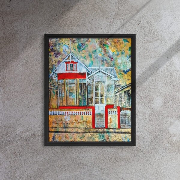 Woodford Street | Framed canvas - Image 4