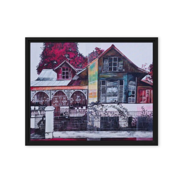 Saint Joseph Red | Framed canvas - Image 7