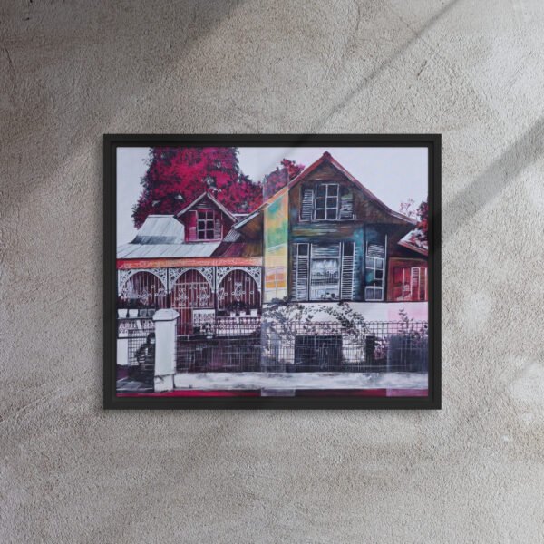 Saint Joseph Red | Framed canvas - Image 8