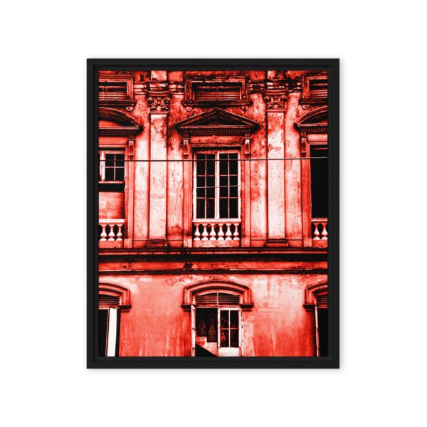 Red House P2 - Framed Canvas Print - Image 7