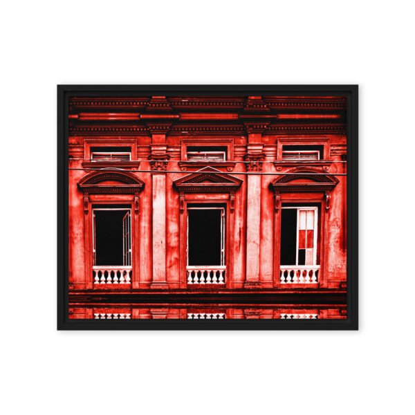 Red House P3 - Framed Canvas Print - Image 4