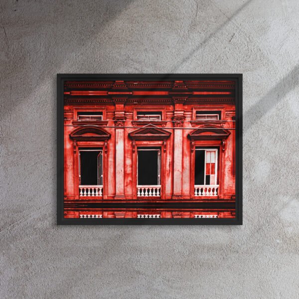 Red House P3 - Framed Canvas Print - Image 5