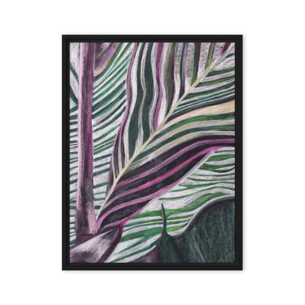 Colour, Lines and Nature TR-B | Framed canvas - Image 22