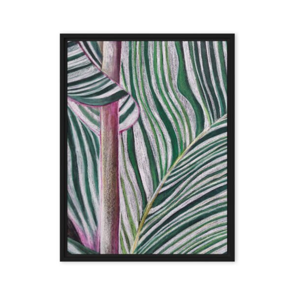 Colour, Lines and Nature TR-A | Framed canvas - Image 8