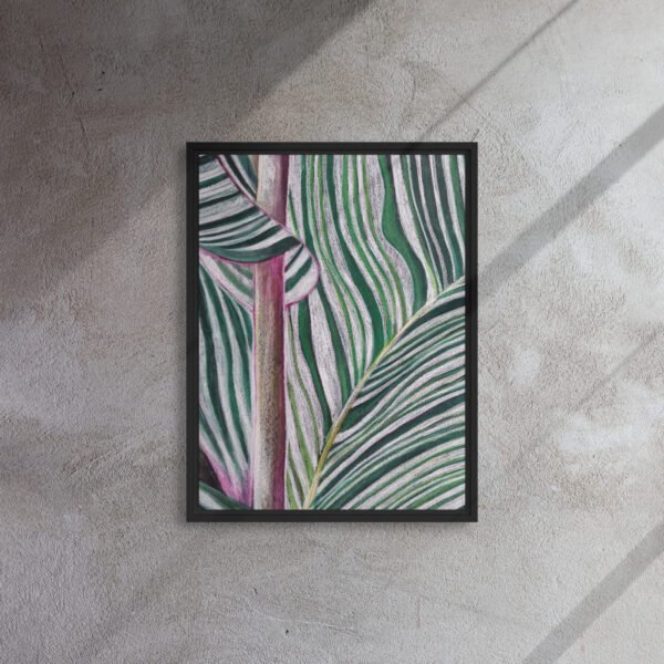 Colour, Lines and Nature TR-A | Framed canvas - Image 9