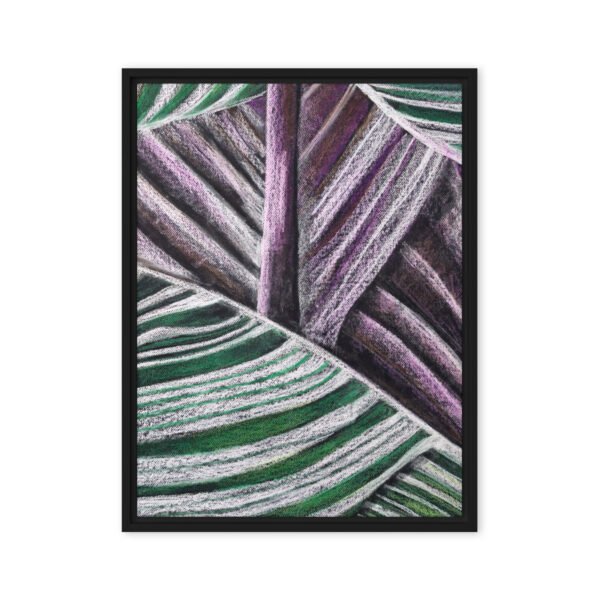 Colour, Lines and Nature TL-B | Framed canvas - Image 25