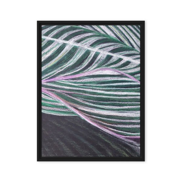 Colour, Lines and Nature BL-B | Framed canvas - Image 17