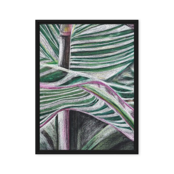 Colour, Lines and Nature BR-A | Framed canvas - Image 22