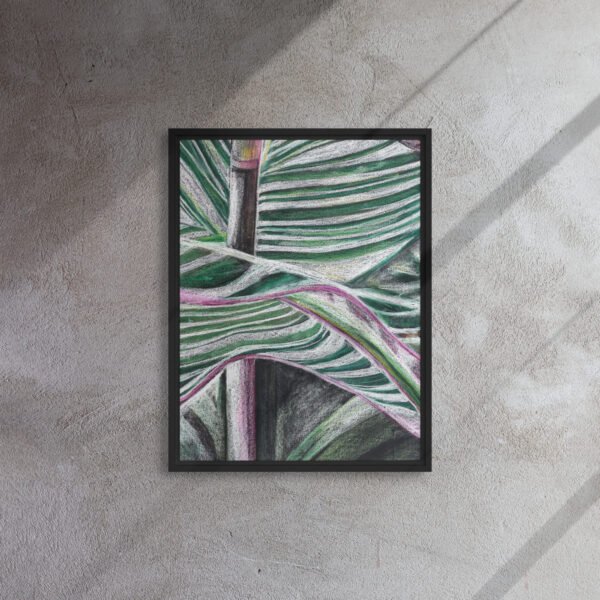 Colour, Lines and Nature BR-A | Framed canvas - Image 21