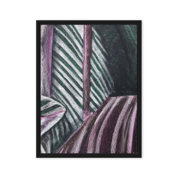 Colour, Lines and Nature BR-B | Framed canvas - Image 10