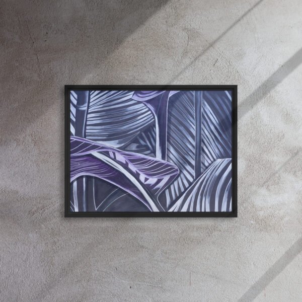 Lines and Nature B | Framed canvas - Image 11