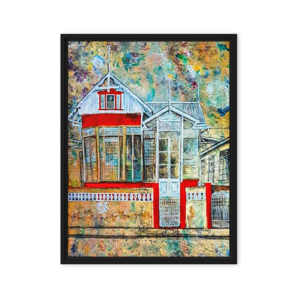 Woodford Street | Framed canvas - Image 6