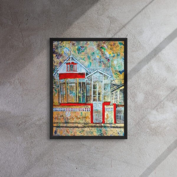 Woodford Street | Framed canvas - Image 7