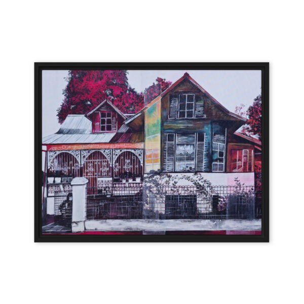 Saint Joseph Red | Framed canvas - Image 9
