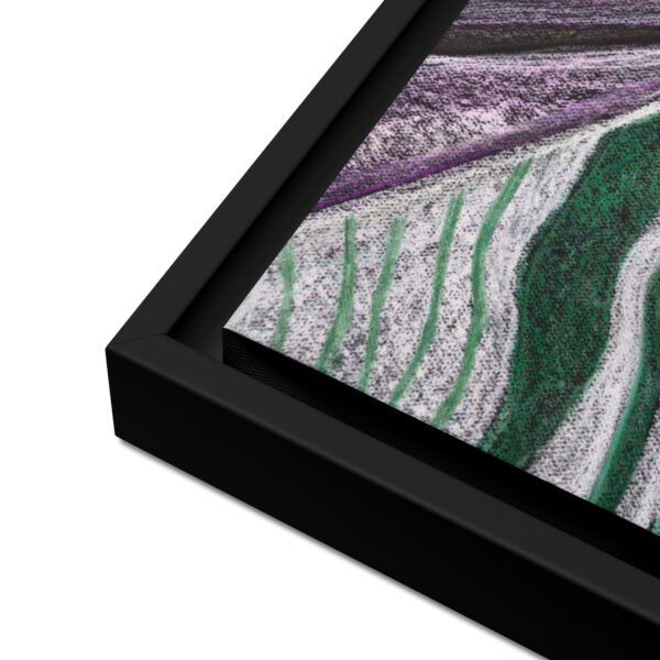 Colour, Lines and Nature TL-A | Framed canvas - Image 5