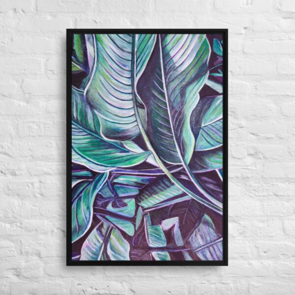 Line In Nature 7 | Framed canvas - Image 9