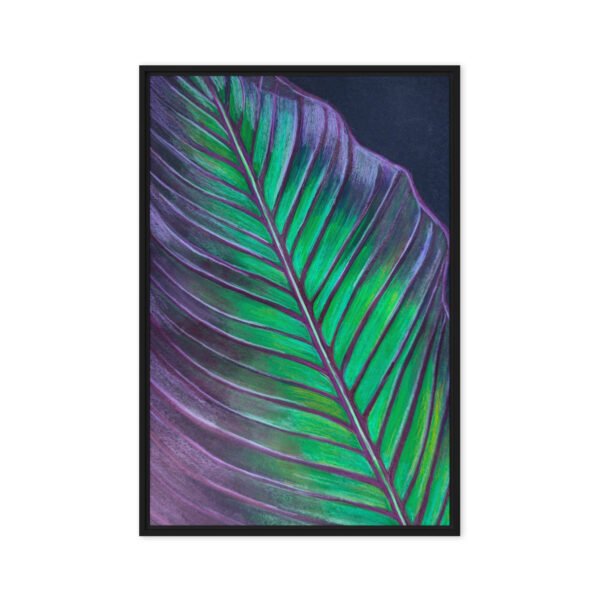 Line In Nature 4 | Framed canvas