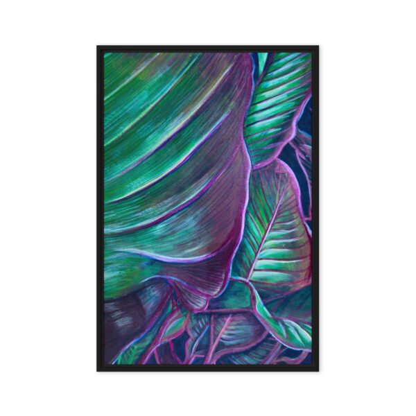 Line In Nature 11 | Framed canvas