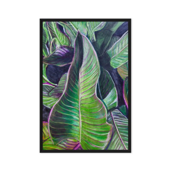 Line In Nature 10 | Framed canvas
