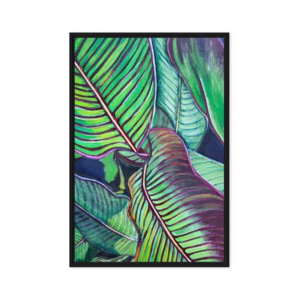 Line In Nature 5 | Framed canvas
