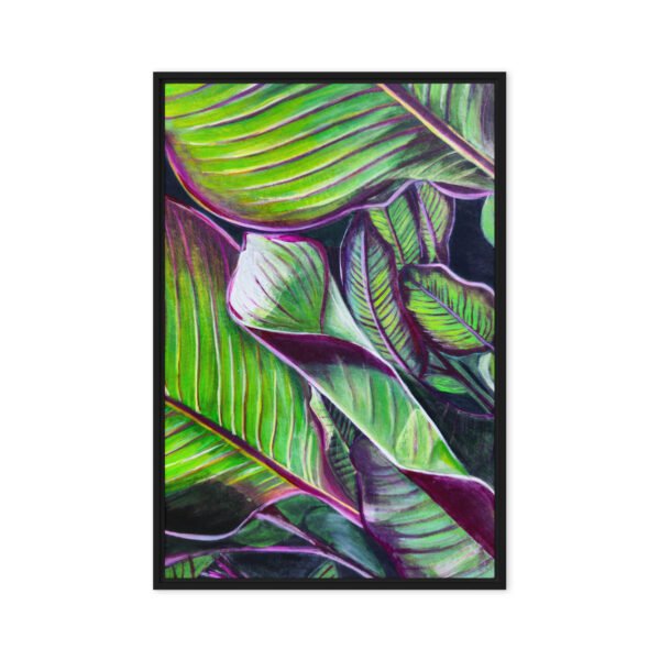 Line In Nature 9 | Framed canvas