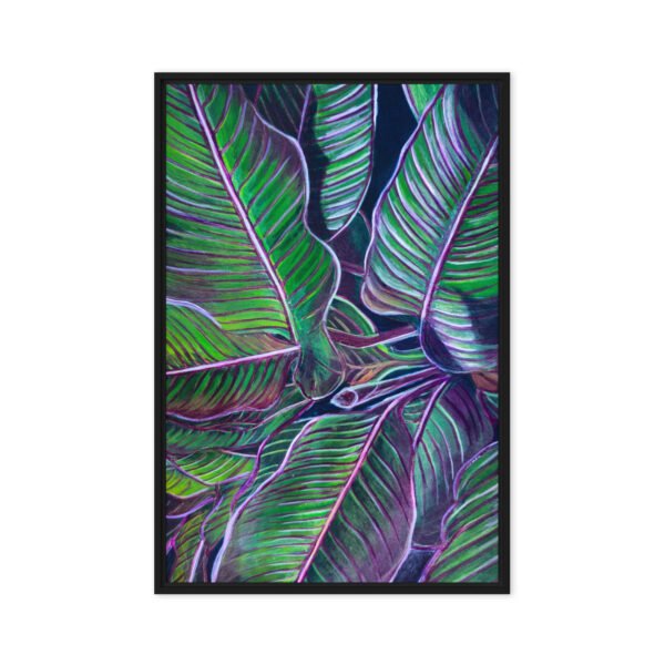 Line In Nature 12 | Framed canvas