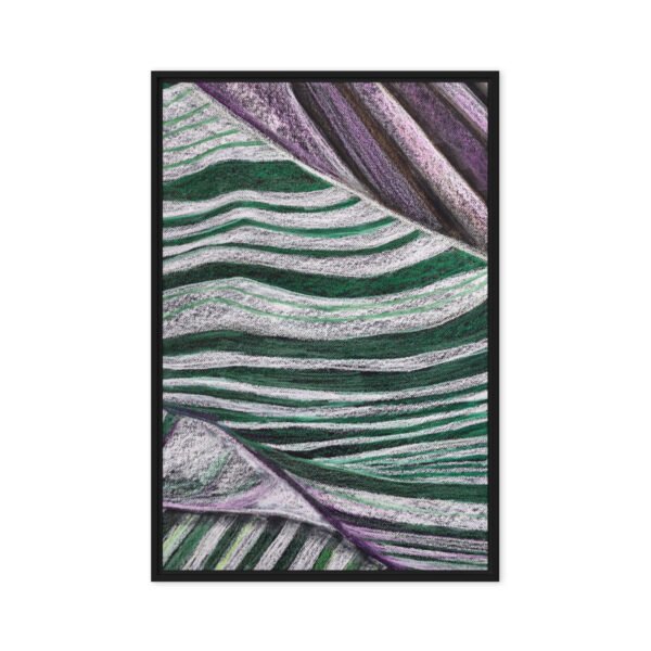 Colour, Lines and Nature TL-A | Framed canvas - Image 6