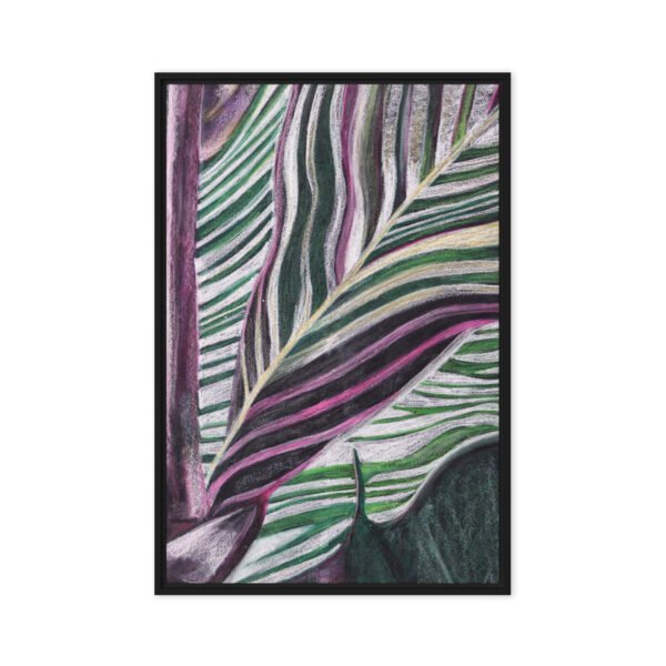 Colour, Lines and Nature TR-B | Framed canvas - Image 23