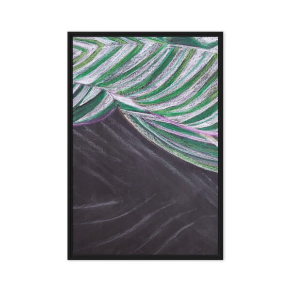 Colour, Lines and Nature BL-A | Framed canvas - Image 21