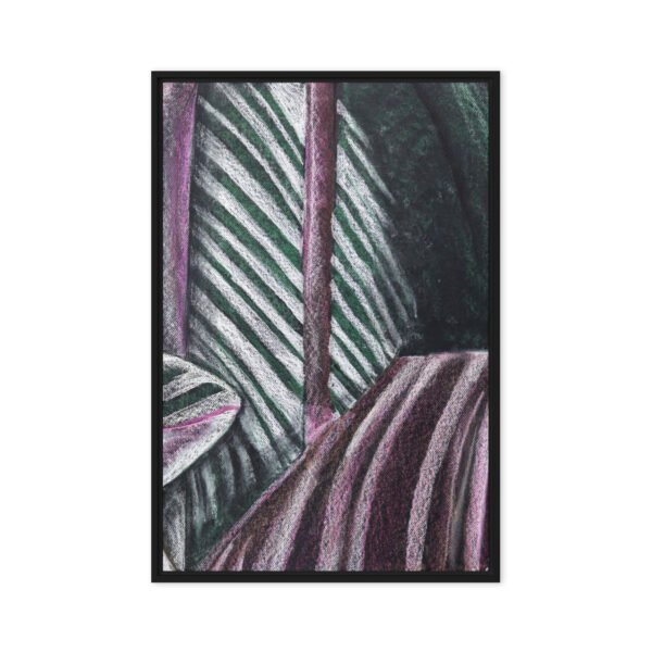 Colour, Lines and Nature BR-B | Framed canvas - Image 12