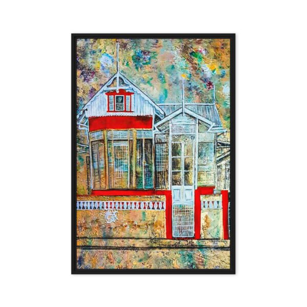 Woodford Street | Framed canvas - Image 8