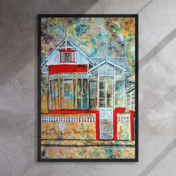 Woodford Street | Framed canvas