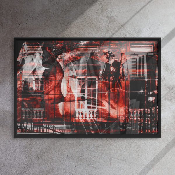 Patriot Red 2 | Framed canvas prints | Limited Edition (5)
