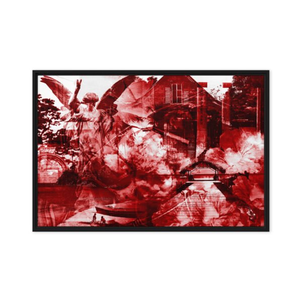Patriot Red 3 | Framed canvas prints | Limited Edition (5) - Image 2