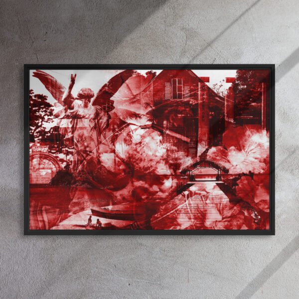Patriot Red 3 | Framed canvas prints | Limited Edition (5)