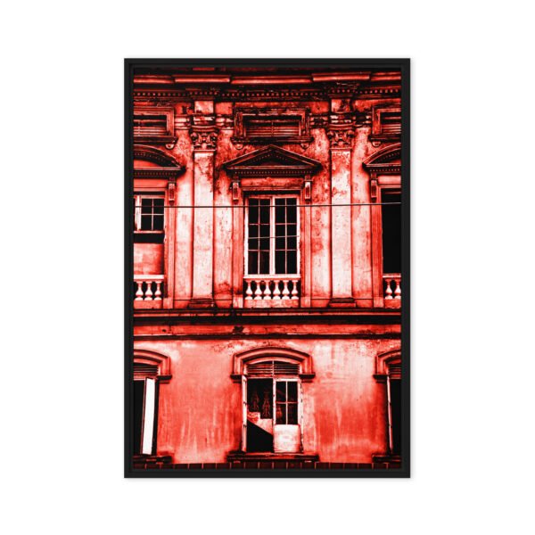 Red House P2 - Framed Canvas Print - Image 10