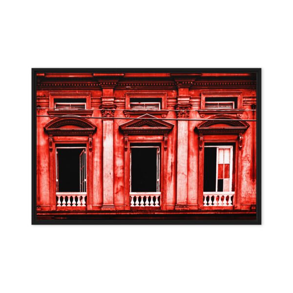 Red House P3 - Framed Canvas Print - Image 8