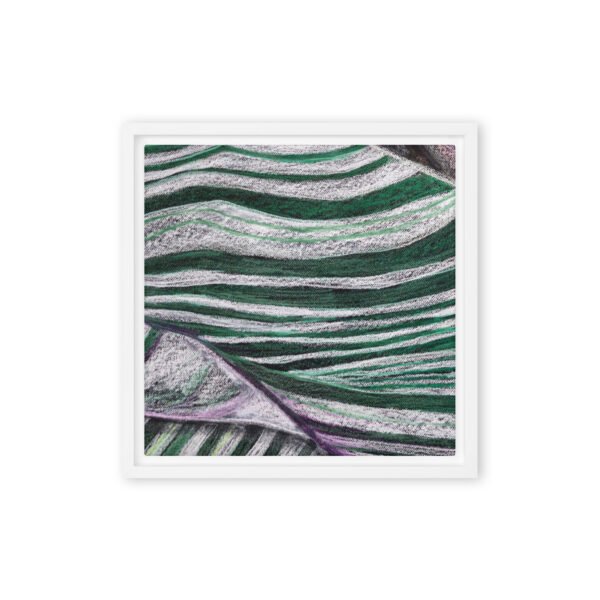 Colour, Lines and Nature TL-A | Framed canvas - Image 8