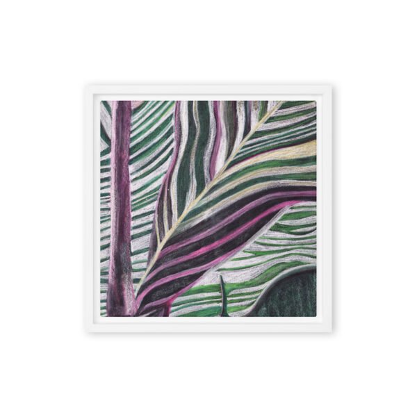Colour, Lines and Nature TR-B | Framed canvas - Image 24