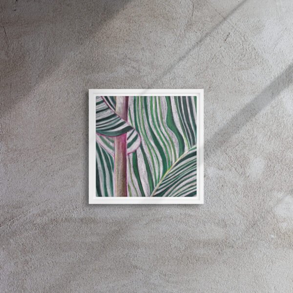 Colour, Lines and Nature TR-A | Framed canvas - Image 12
