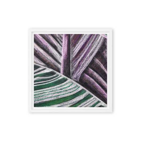Colour, Lines and Nature TL-B | Framed canvas - Image 11