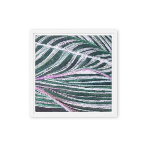 Colour, Lines and Nature BL-B | Framed canvas - Image 21