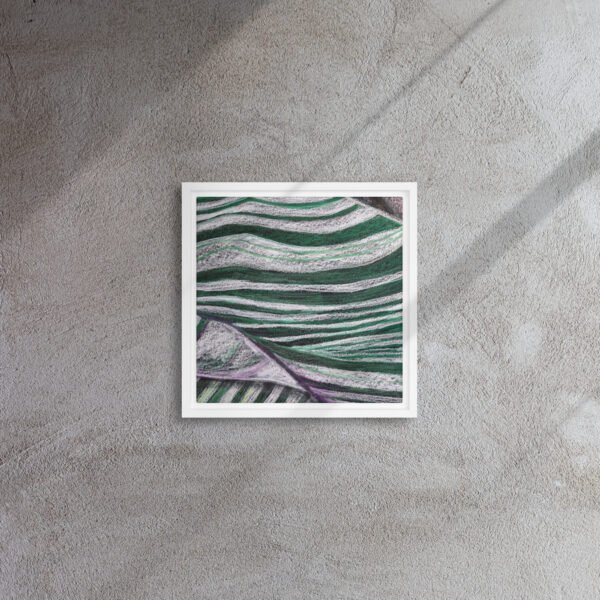 Colour, Lines and Nature TL-A | Framed canvas - Image 34