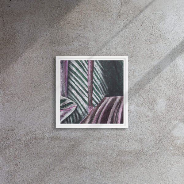 Colour, Lines and Nature BR-B | Framed canvas - Image 15